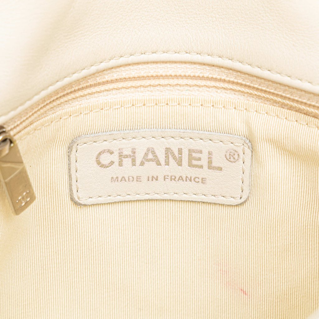 Chanel Mini Quilted Lambskin and Metallic Trim Elementary Chic Flap - Side view