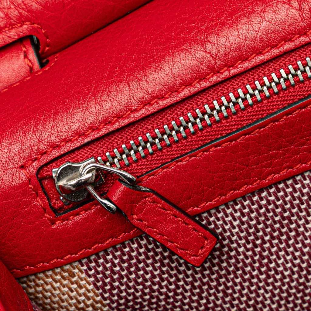 Gucci Medium Leather Bamboo Daily Crossbody - Detail 1