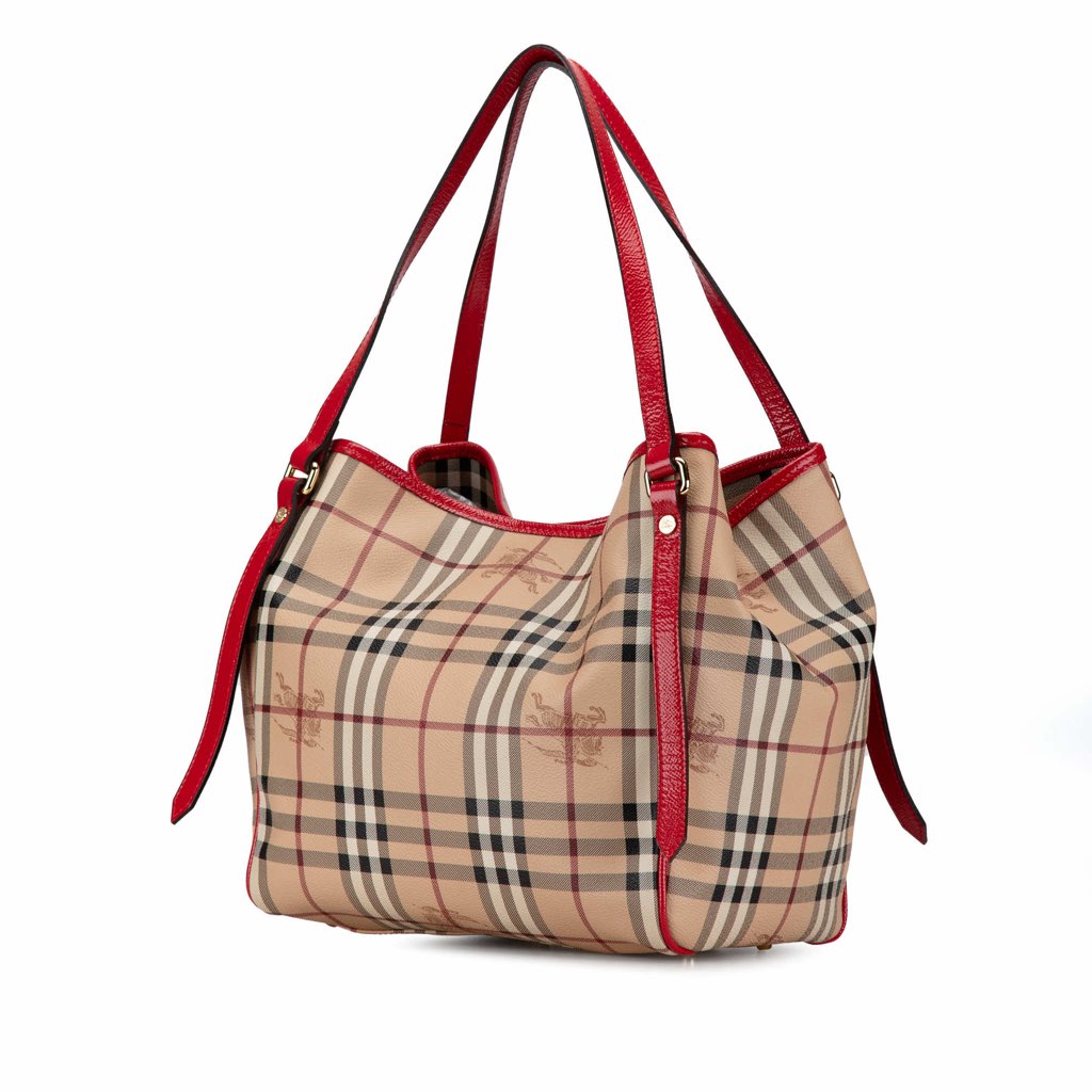 Burberry Haymarket Check Canvas Canterbury Tote - 2