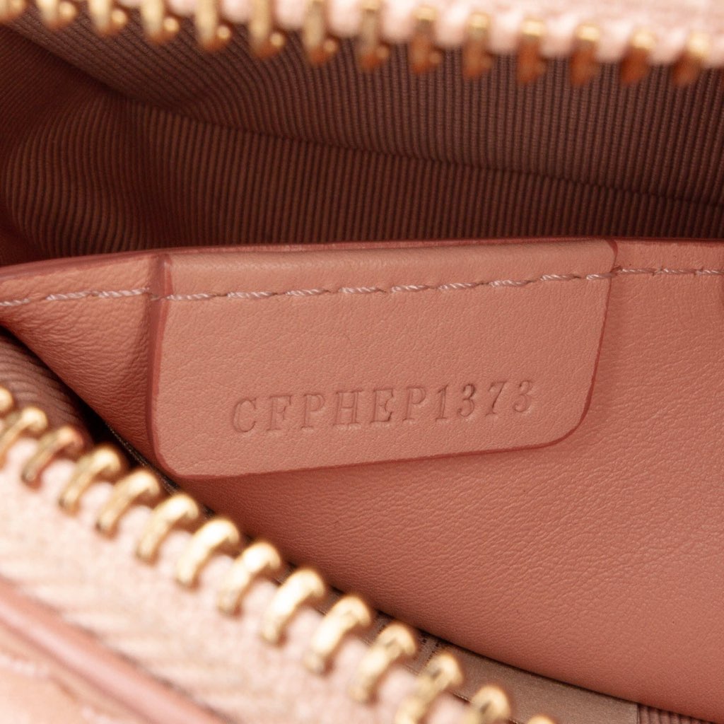 Burberry 1983 Knight Check Canvas and Calfskin Link Camera Bag - Side view