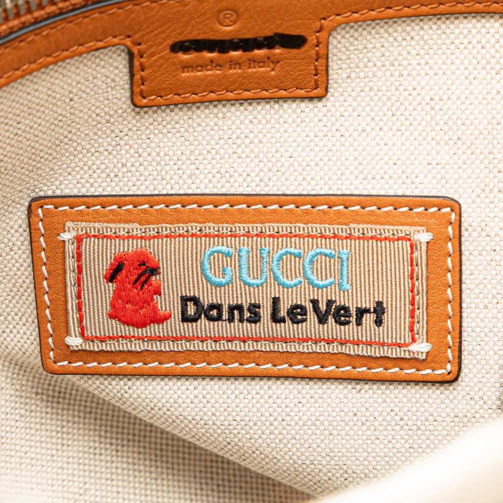 Gucci Dans LeVert GG Nylon Rabbit Backpack - 5