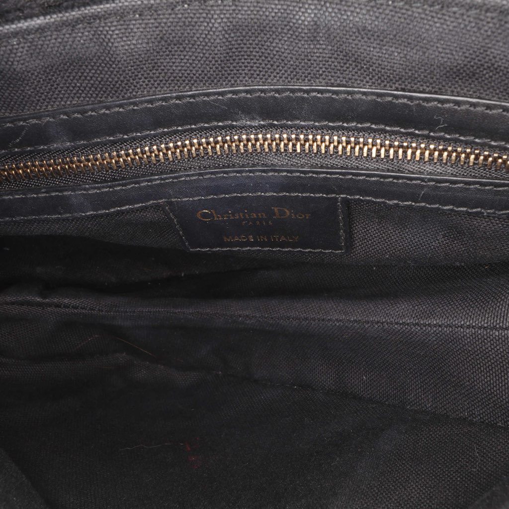 Dior Oblique Canvas Saddle Bag - 4