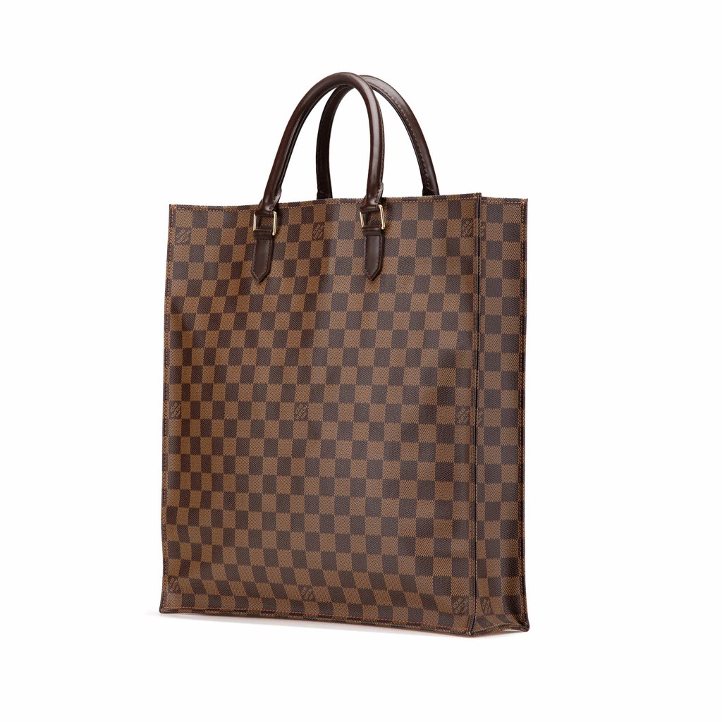 Louis Vuitton Damier Ebene Sac Plat - Back view
