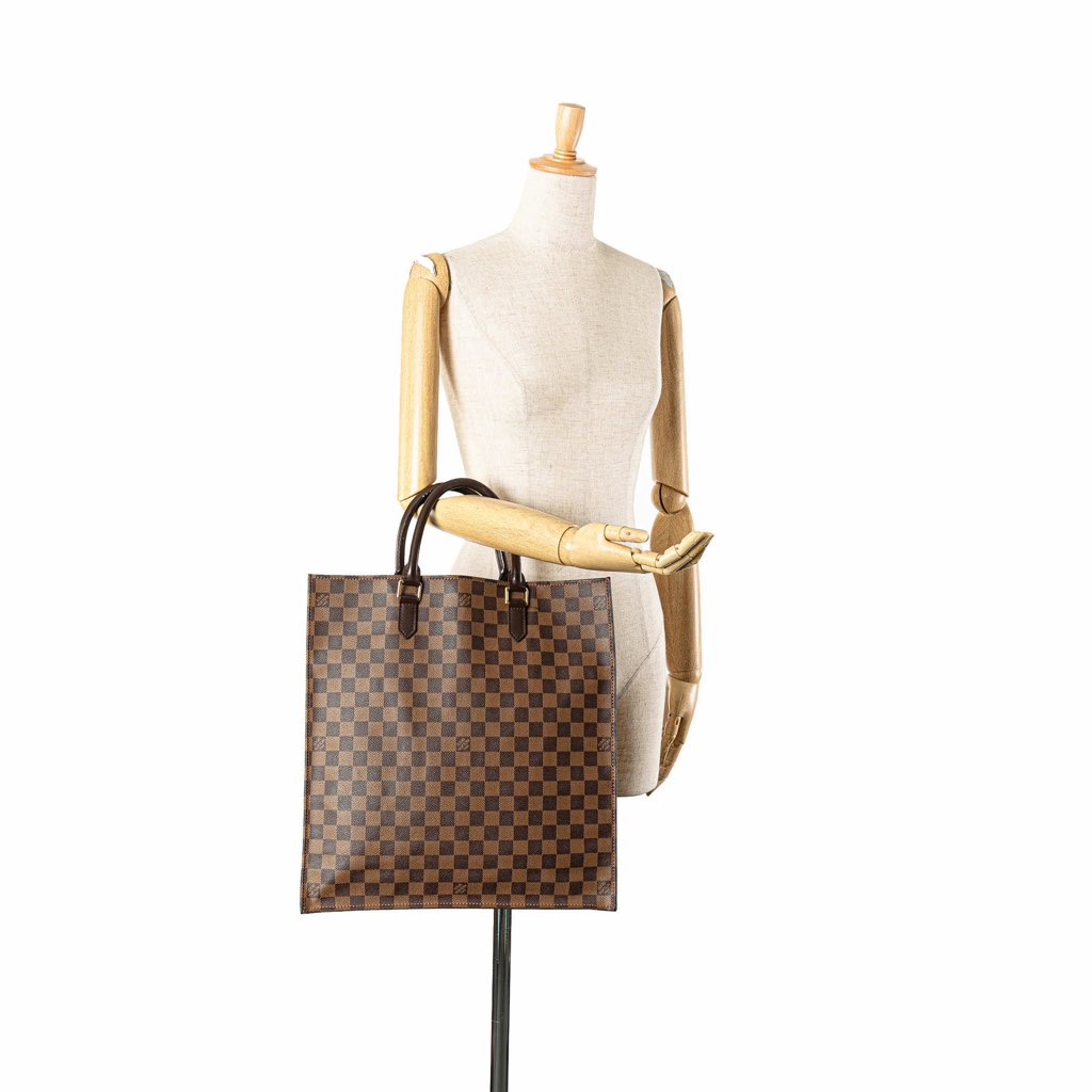 Louis Vuitton Damier Ebene Sac Plat - Image 12