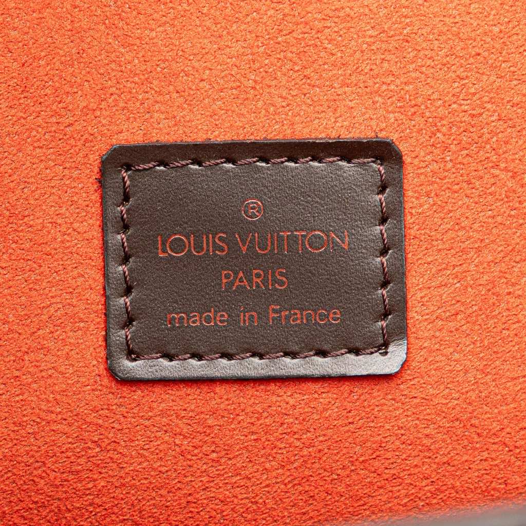 Louis Vuitton Damier Ebene Venice Sac Plat GM - Side view