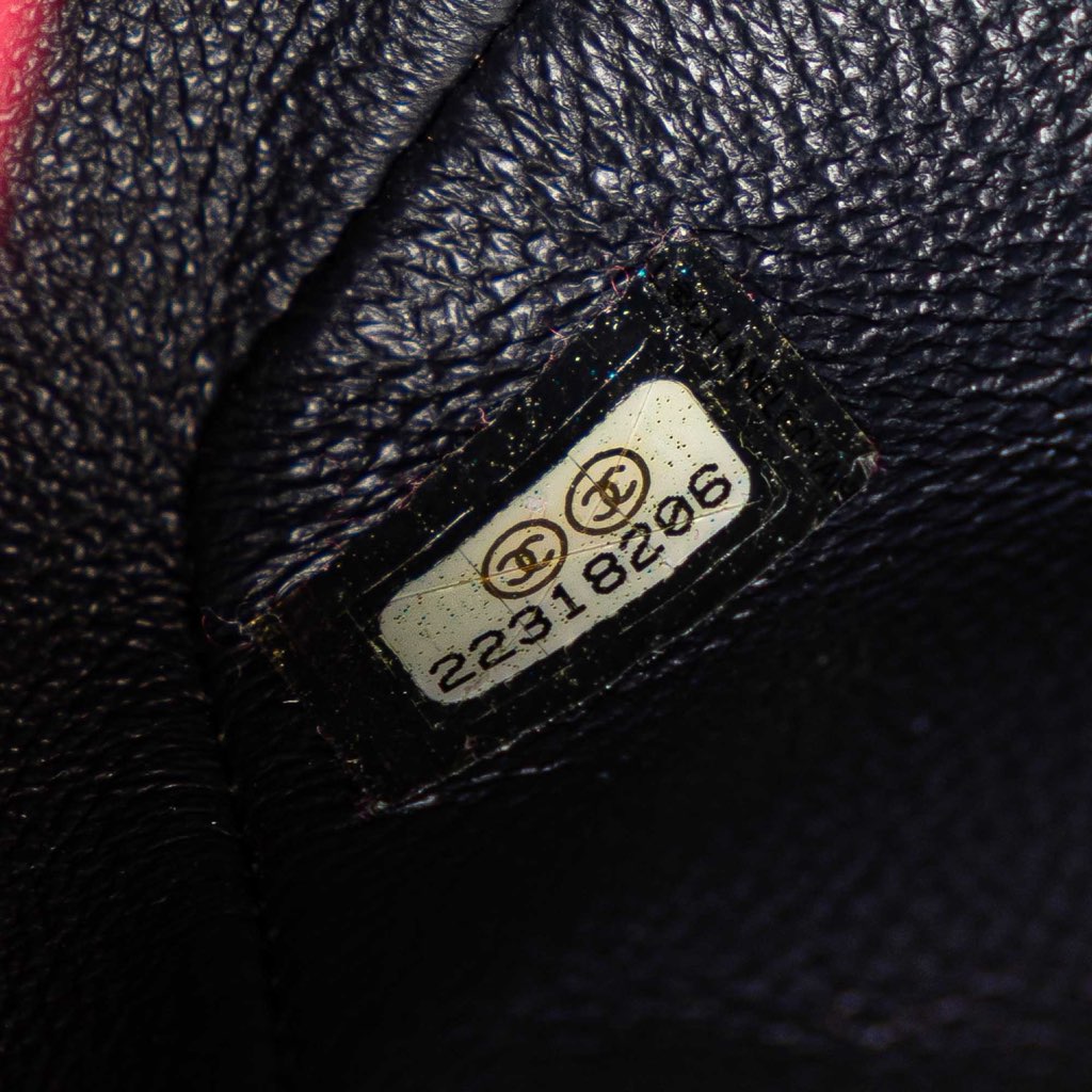 Chanel Mini Vertical Quilted Jersey Single Flap - Detail 1