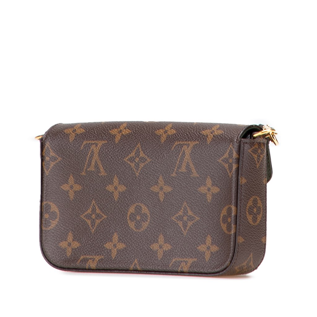 Louis Vuitton Monogram Felicie Strap And Go - Back view