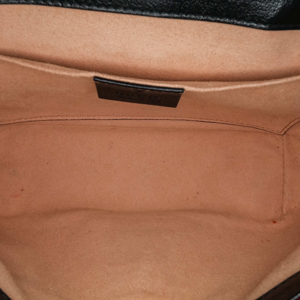 Gucci Mini GG Marmont Matelasse Leather Torchon Flap Crossbody - 4