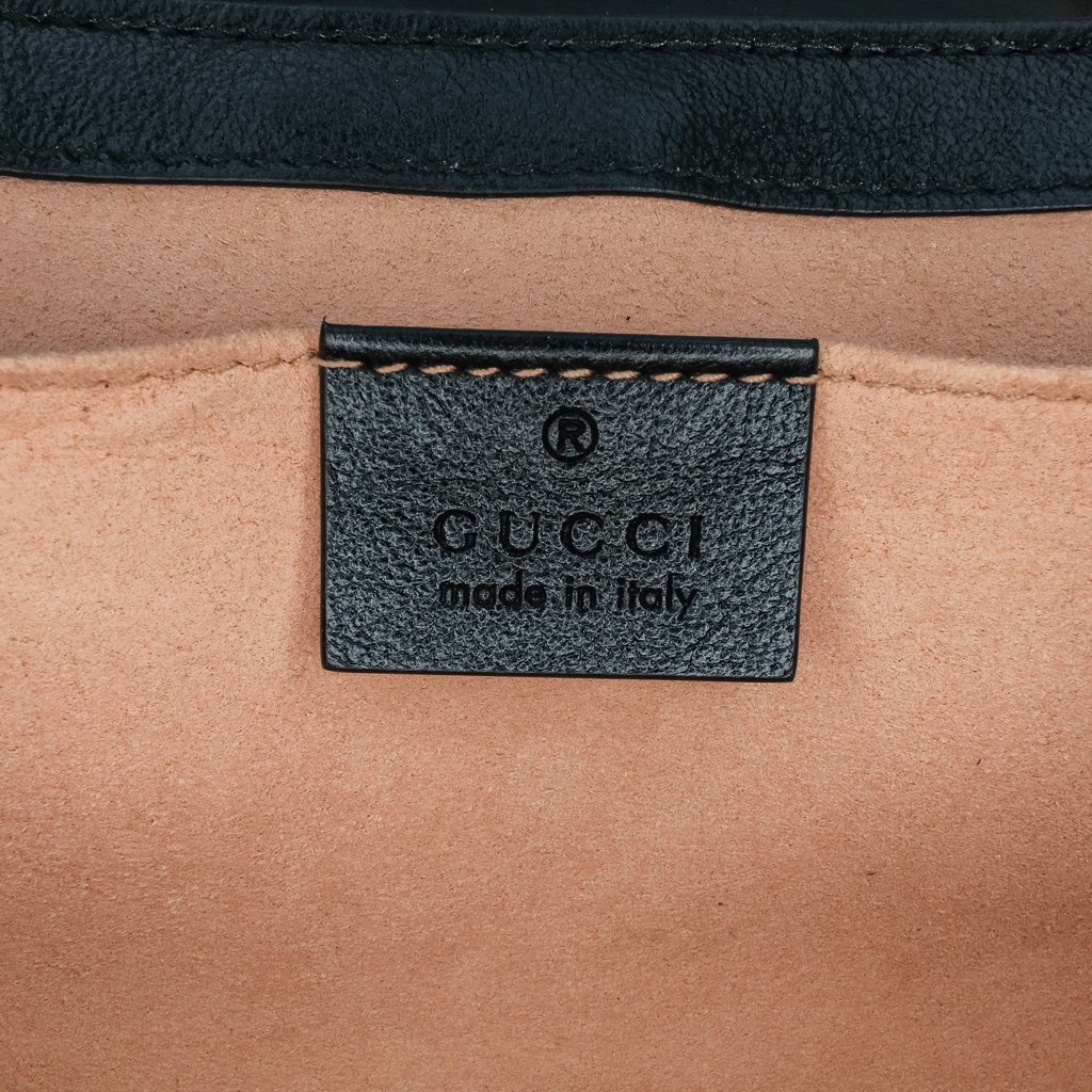 Gucci Mini GG Marmont Matelasse Leather Torchon Flap Crossbody - 5