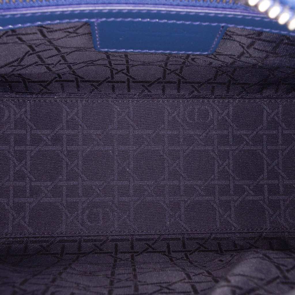 Dior Medium Patent Cannage Lady Dior - 4