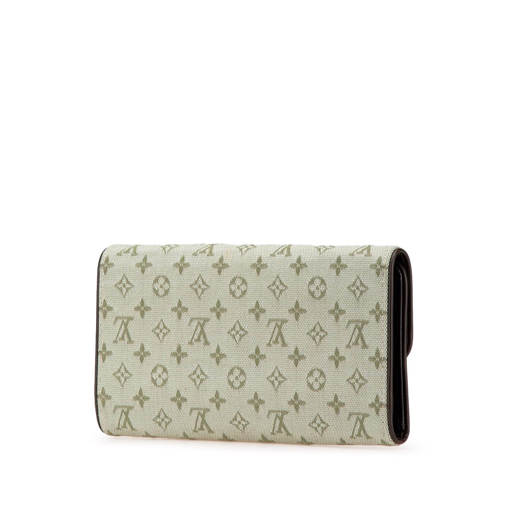 Louis Vuitton Monogram Mini Lin Porte Tresor International - 2