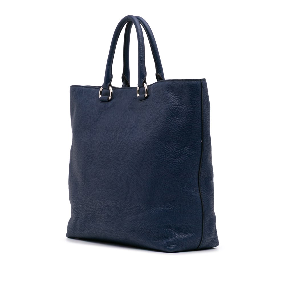 Prada Vitello Daino Open Convertible Tote - 2