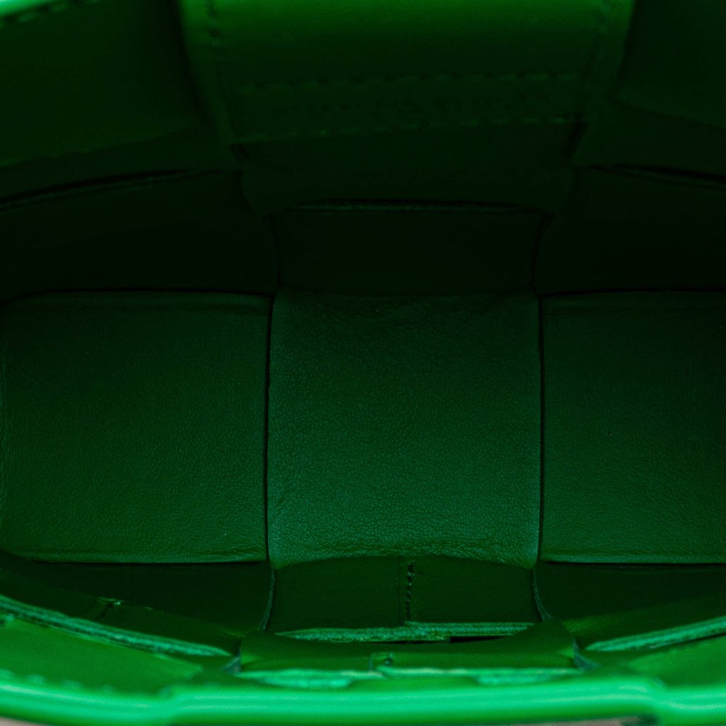 Bottega Veneta Mini Nappa Intrecciato Vertical Cassette Crossbody - 4