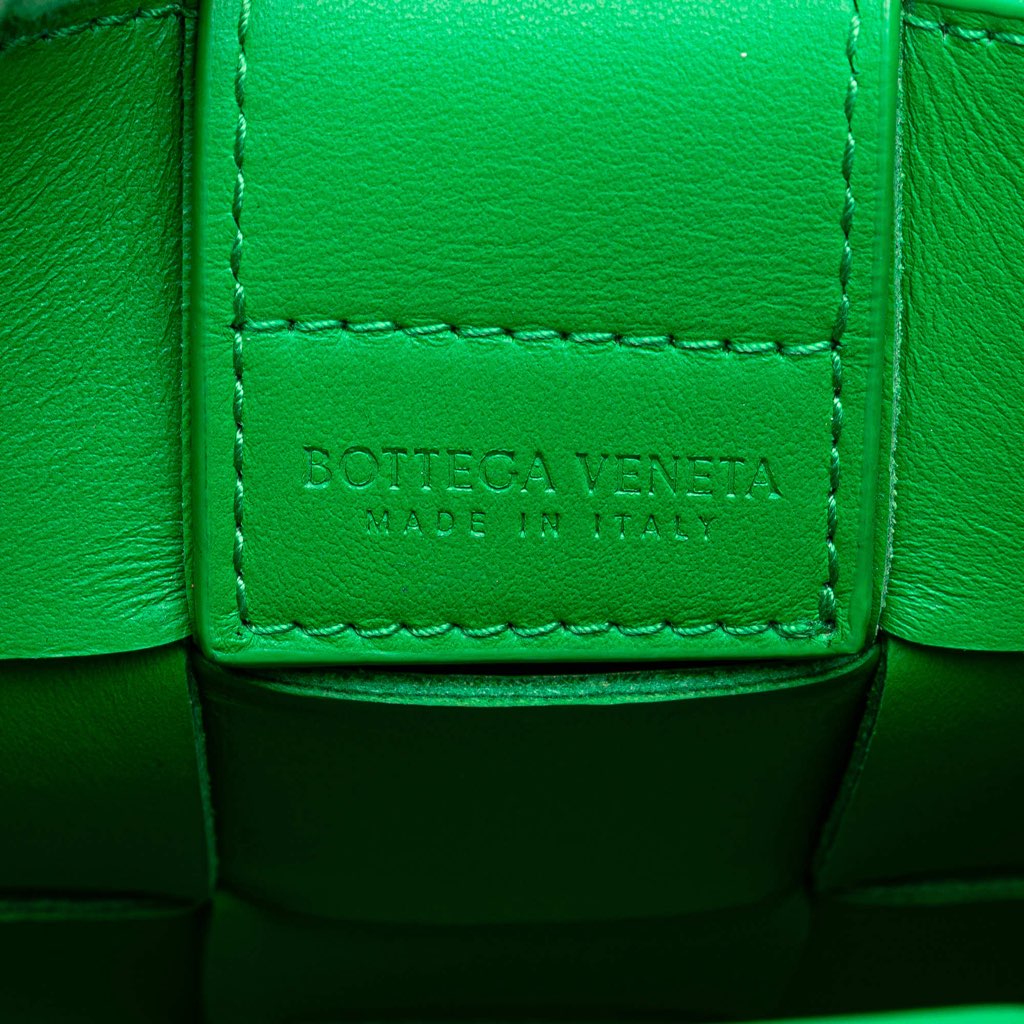Bottega Veneta Mini Nappa Intrecciato Vertical Cassette Crossbody - Side view