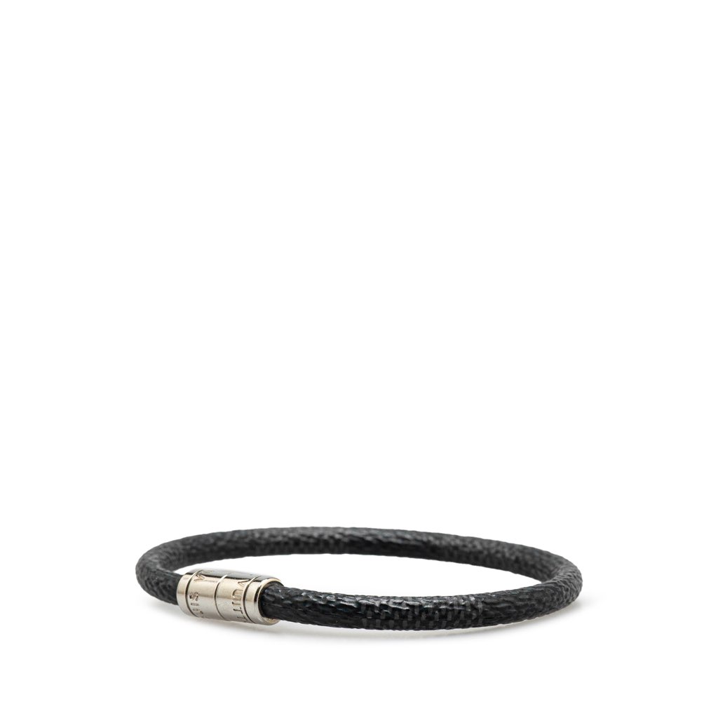 Louis Vuitton Damier Graphite Keep It Bracelet - 2