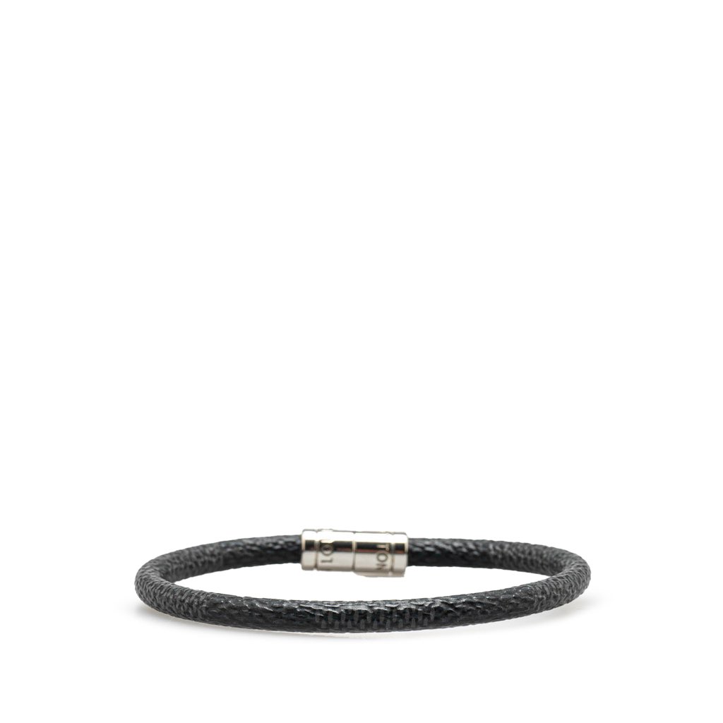 Louis Vuitton Damier Graphite Keep It Bracelet - 3