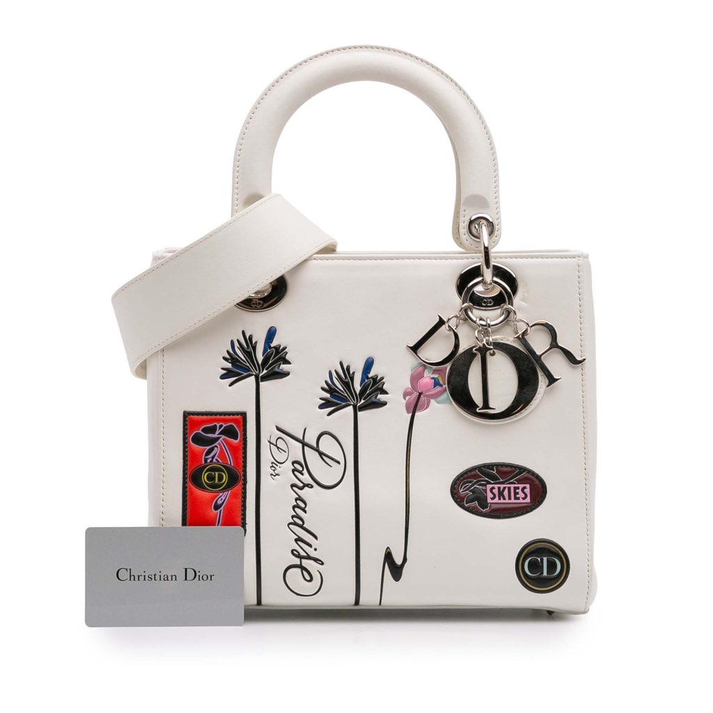 Dior Medium Lambskin Paradise Lady Dior - Image 14