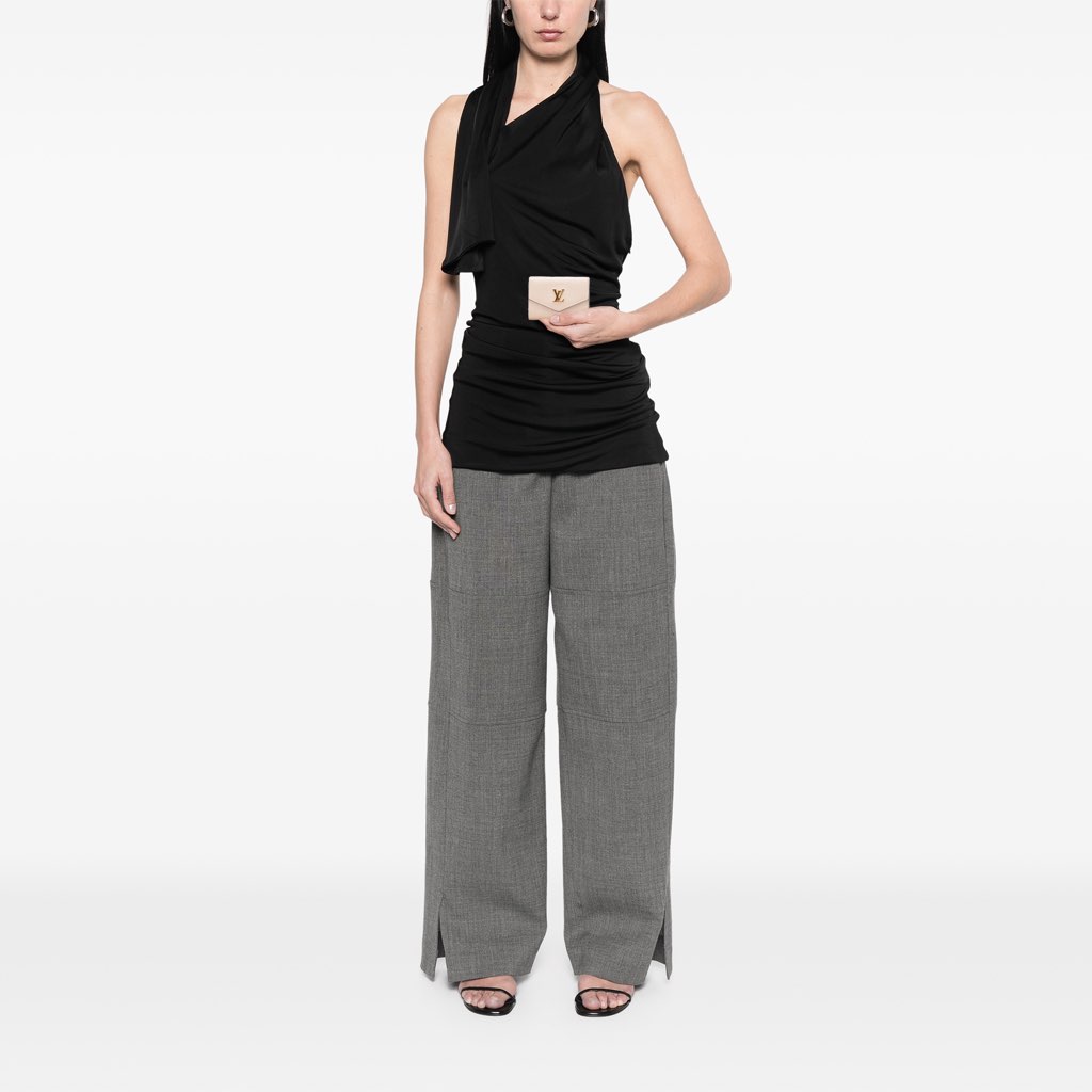 Louis Vuitton Leather Lockmini Compact Wallet - Image 13