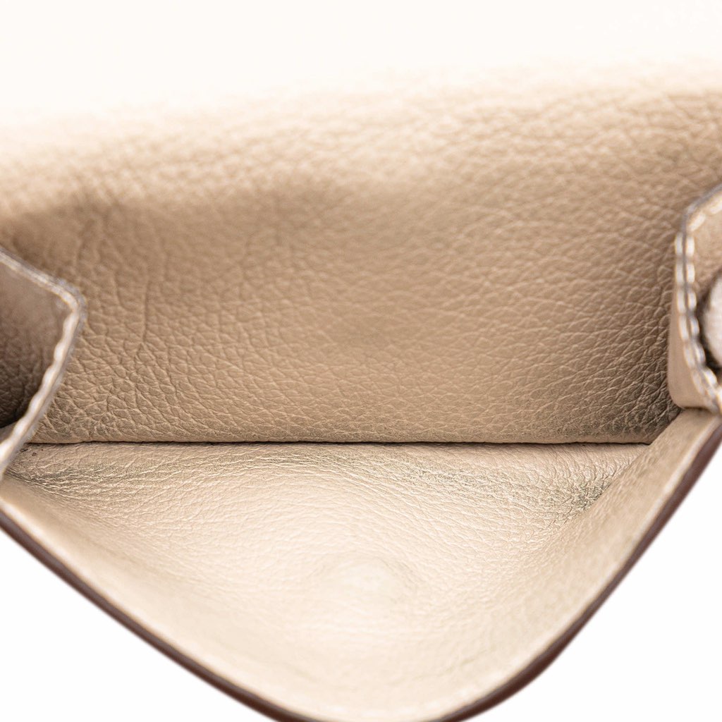 Louis Vuitton Leather Lockmini Compact Wallet - Detail 1
