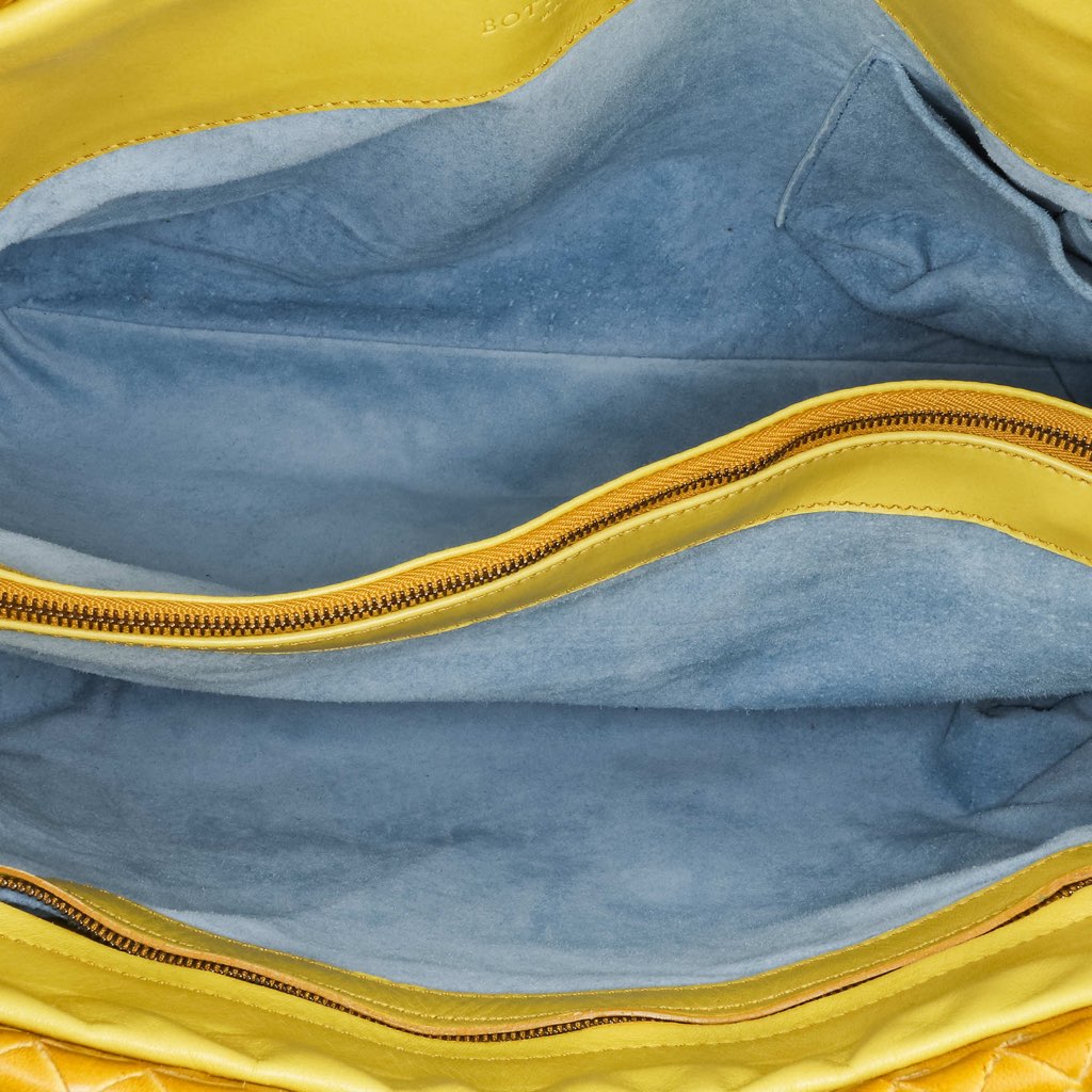 Bottega Veneta Leather Intrecciato Tote - 4