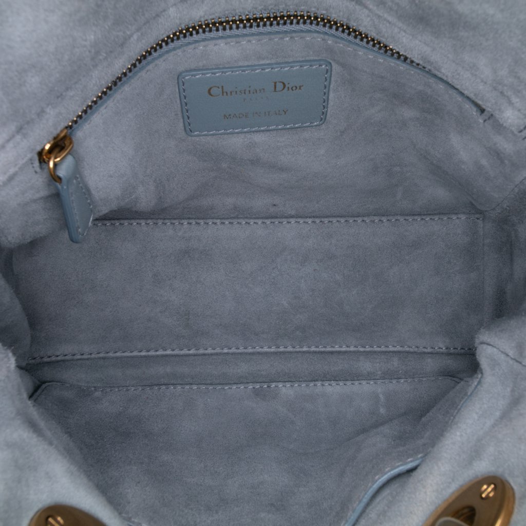 Dior Small Lambskin Cannage Studded Supple Lady Dior - 4