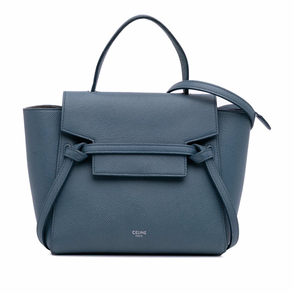 Celine Nano Leather Belt Satchel