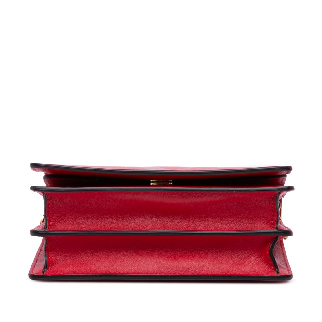 Valentino Leather Love Lab Chain Crossbody - 3