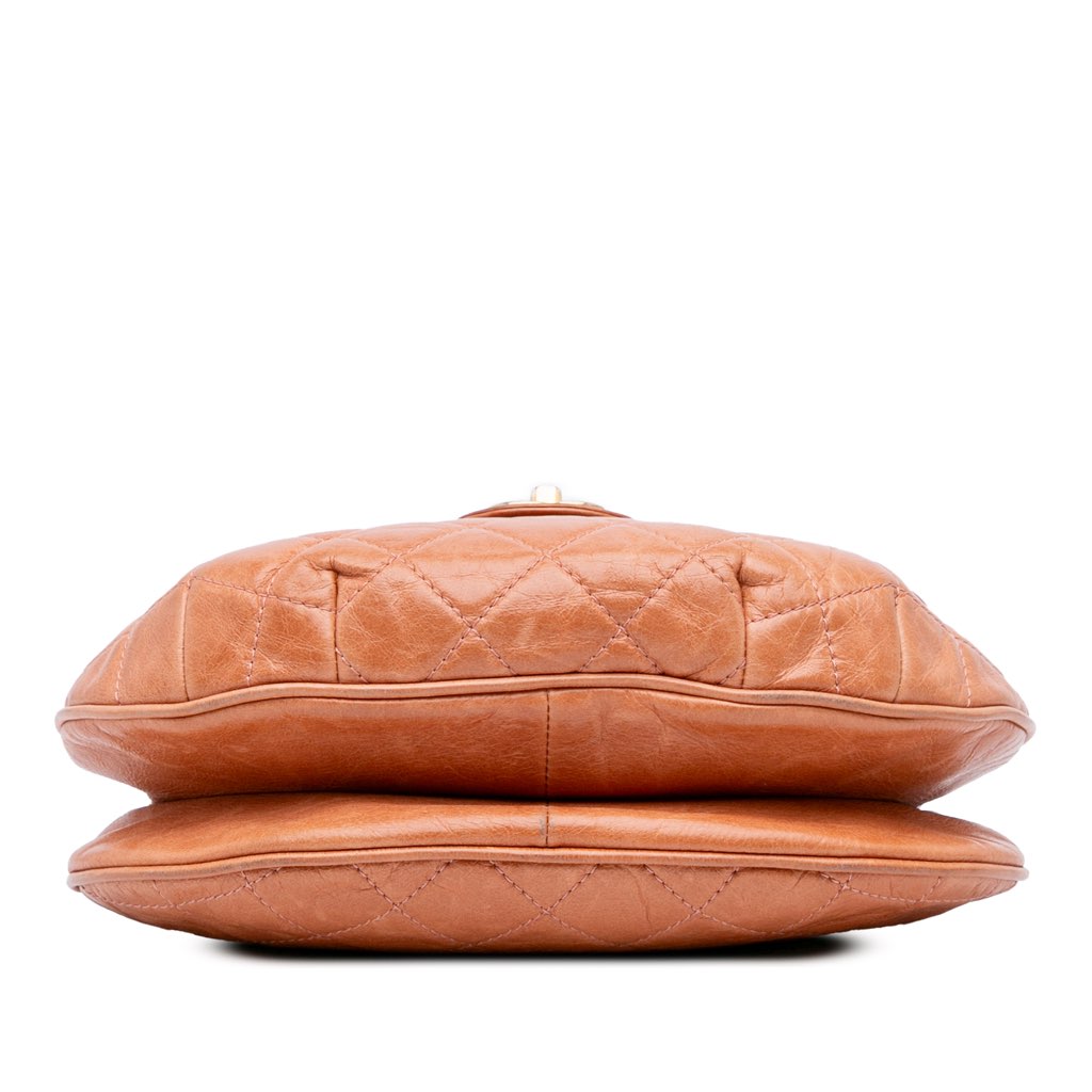 Chanel Medium Aged Calfskin Bubble CC Flap - Image 6