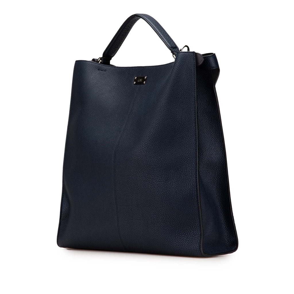 Fendi Leather Peekaboo X-Lite Fit Satchel - 2