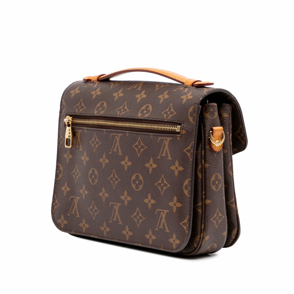 Louis Vuitton Monogram Pochette Metis - Back view