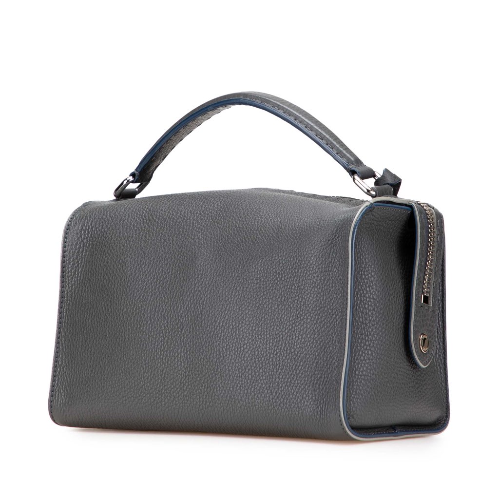 Fendi Leather Selleria Lei Satchel - 2