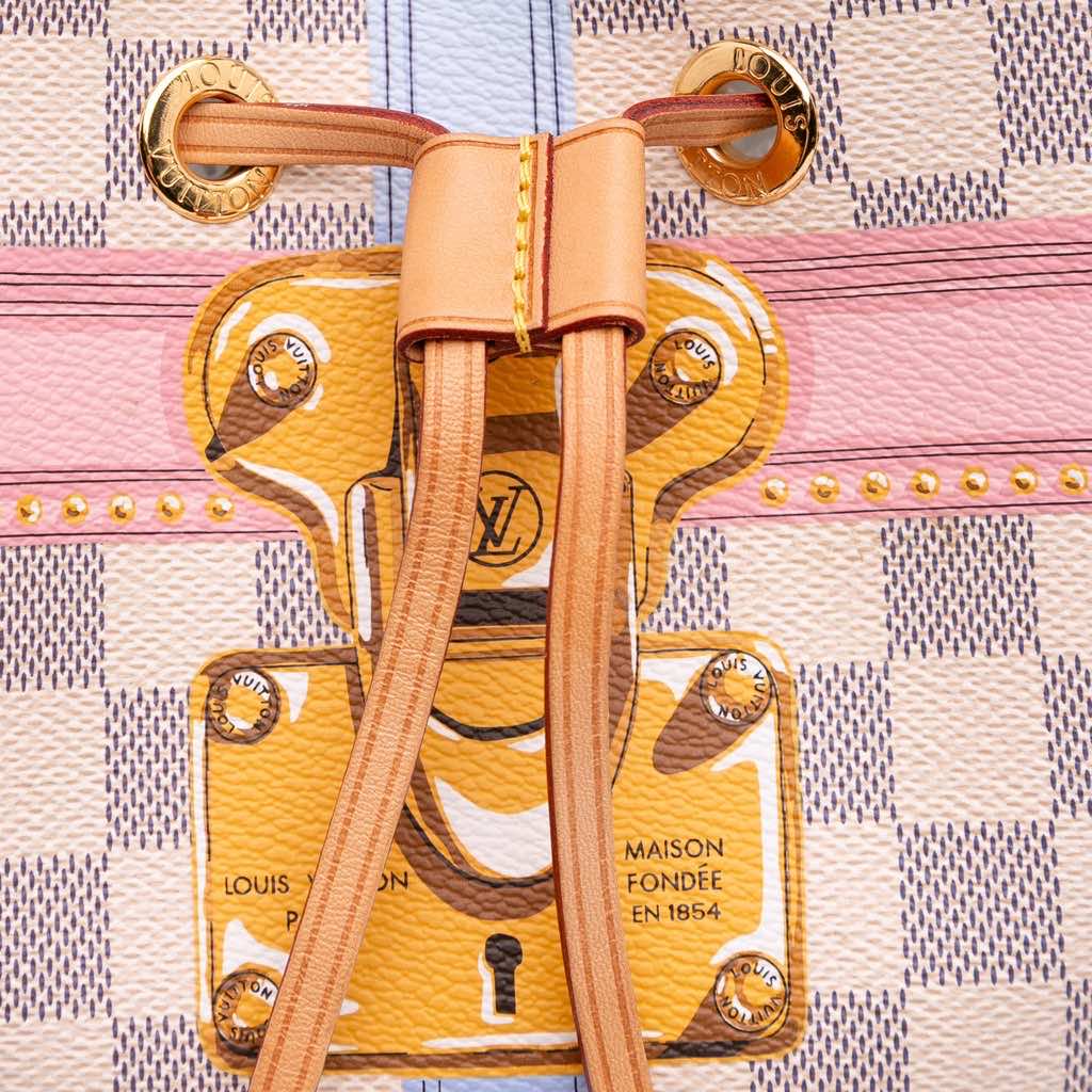 Louis Vuitton Damier Azur Summer Trunks Neonoe - Detail 2