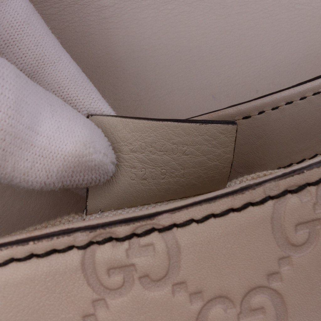 Gucci Medium Guccissima Emily Shoulder Bag - Side view