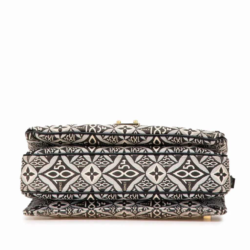 Louis Vuitton Since 1854 Pochette Metis Black Canvas Good - Inside View