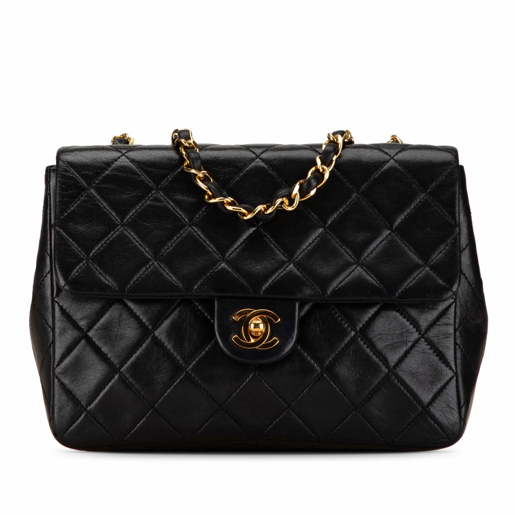 Chanel Mini Square Classic Lambskin Single Flap