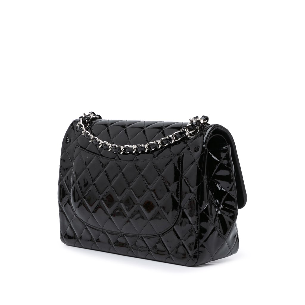 Chanel Jumbo Classic Patent Double Flap - 2