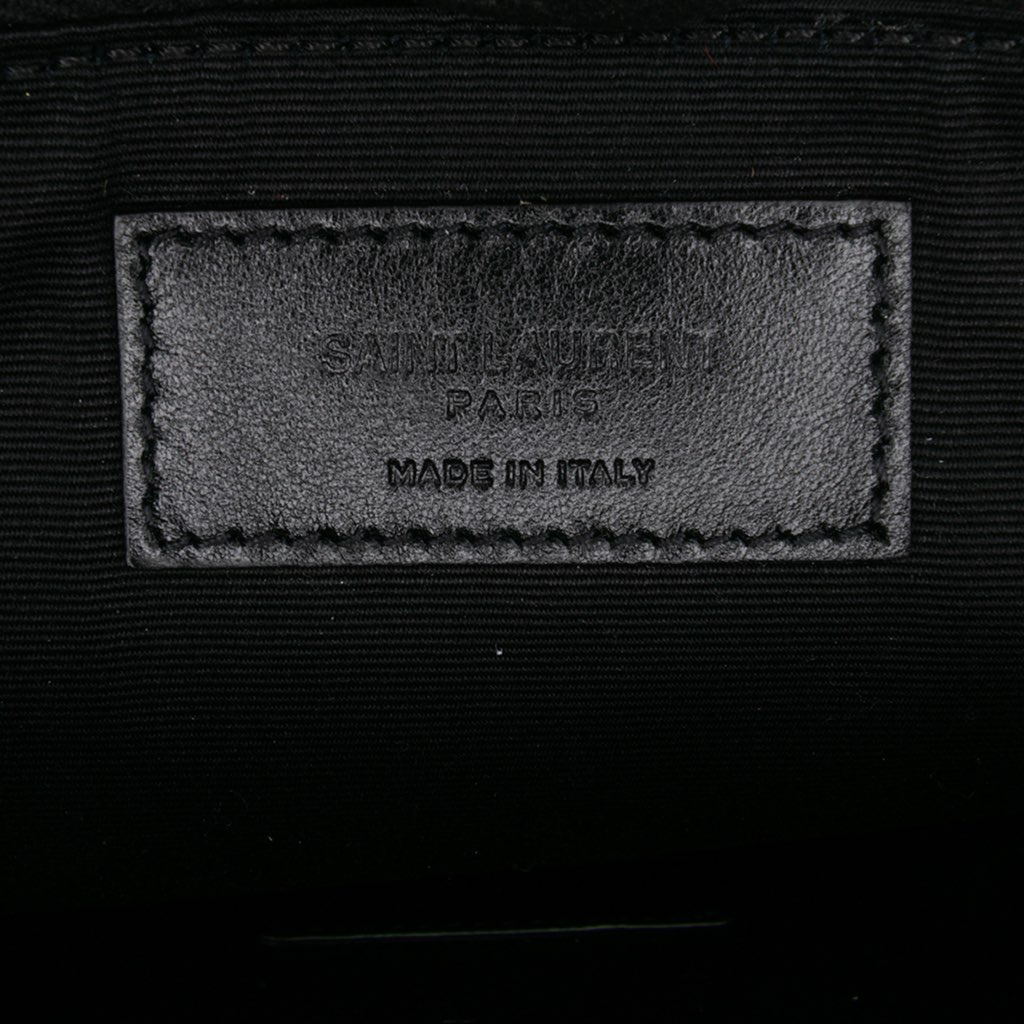 Saint Laurent Wicker Rattan Pouch - 5