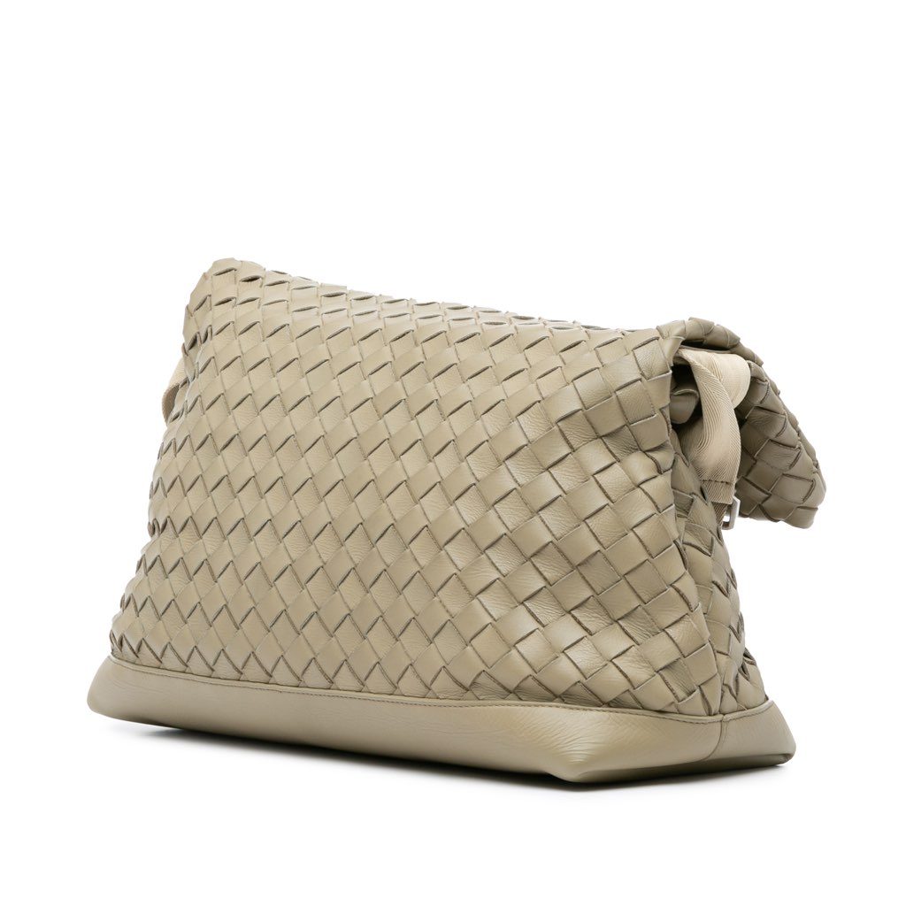 Bottega Veneta Nappa Intrecciato Fold Over Crossbody - 2