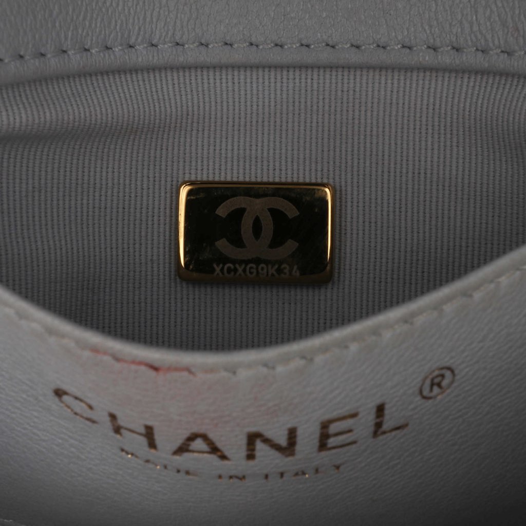 Chanel Mini Calfskin Chain Around Flap - Detail 1