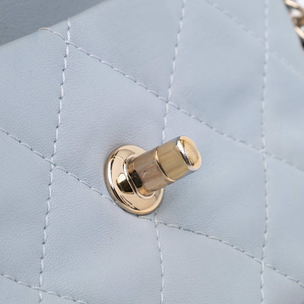 Chanel Mini Calfskin Chain Around Flap - Detail 2