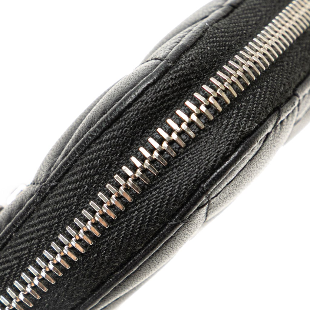 Chanel Quilted Lambskin CC Crystal Coin Pouch - Image 15