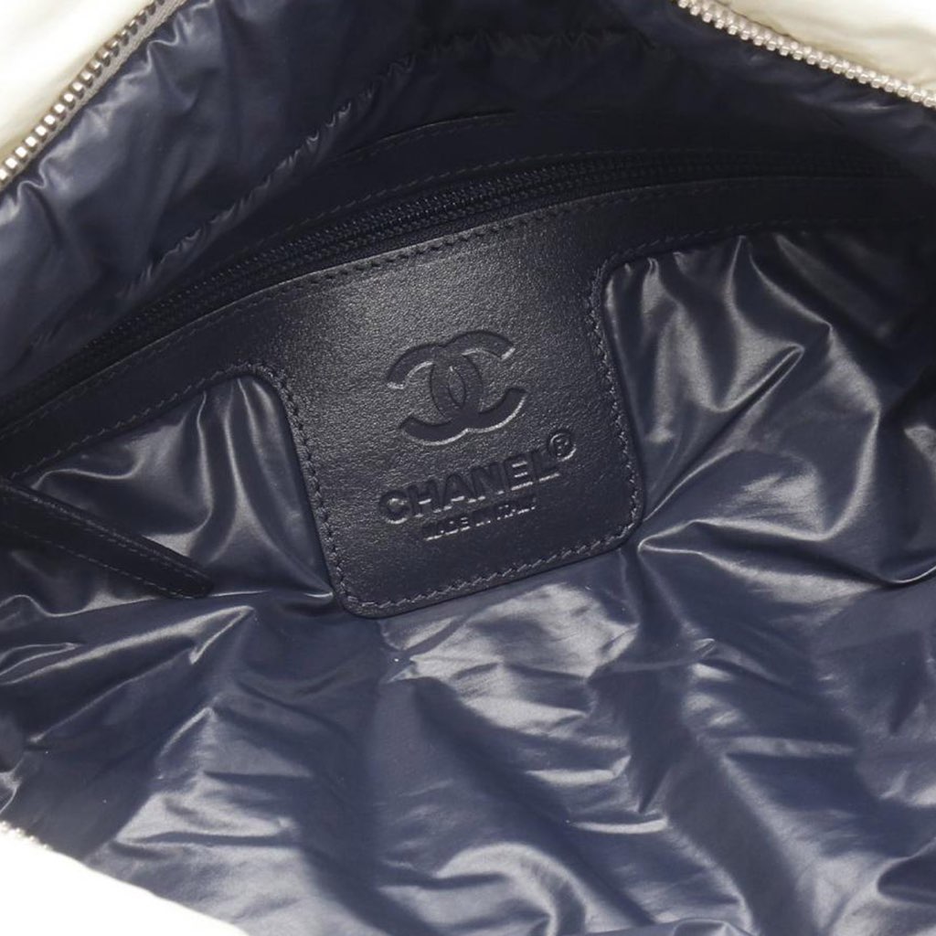 Chanel Small Quilted Nylon Coco Cocoon Tote - 3