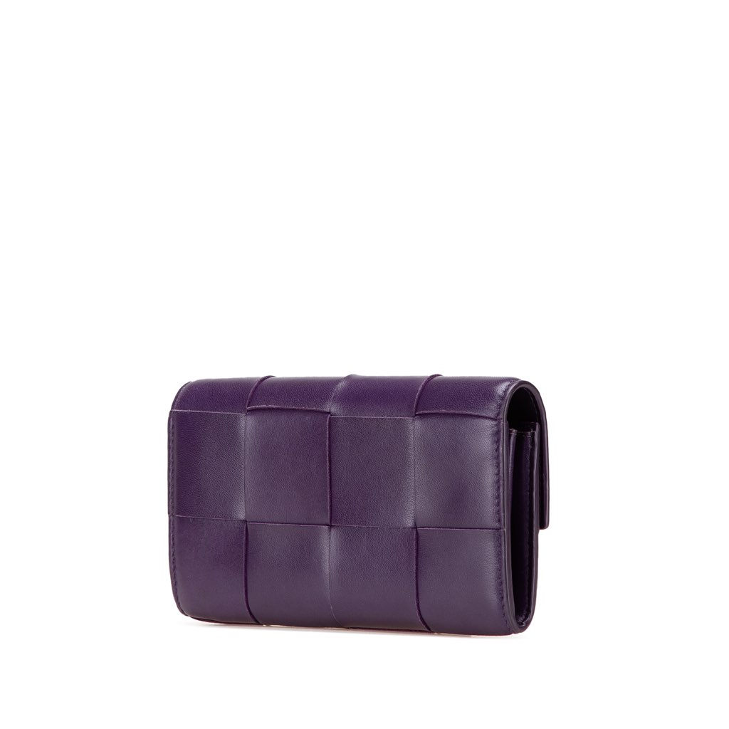 Bottega Veneta Nappa Maxi Intrecciato Long Wallet - 2
