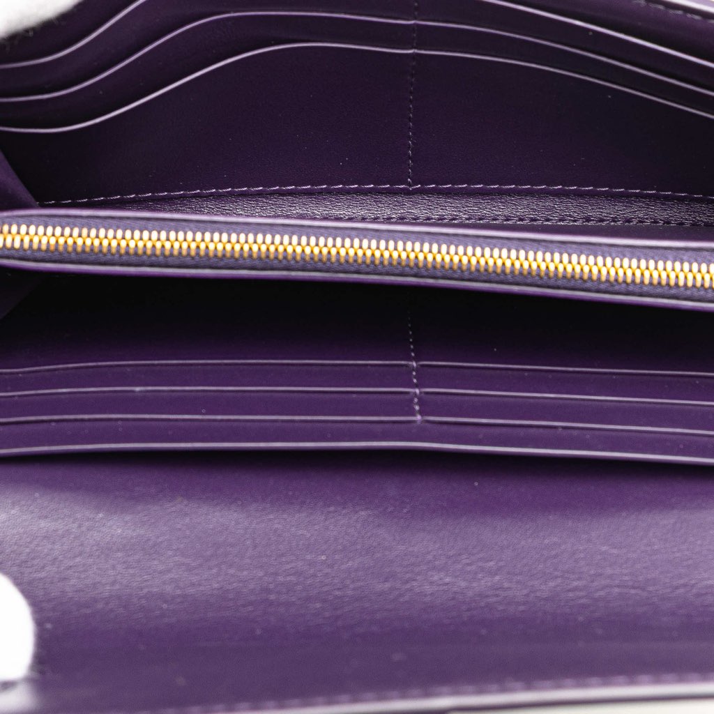 Bottega Veneta Nappa Maxi Intrecciato Long Wallet - 4