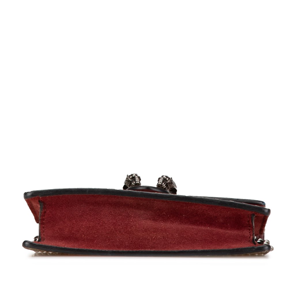 Gucci Super Mini GG Supreme Blooms Dionysus Crossbody - 3