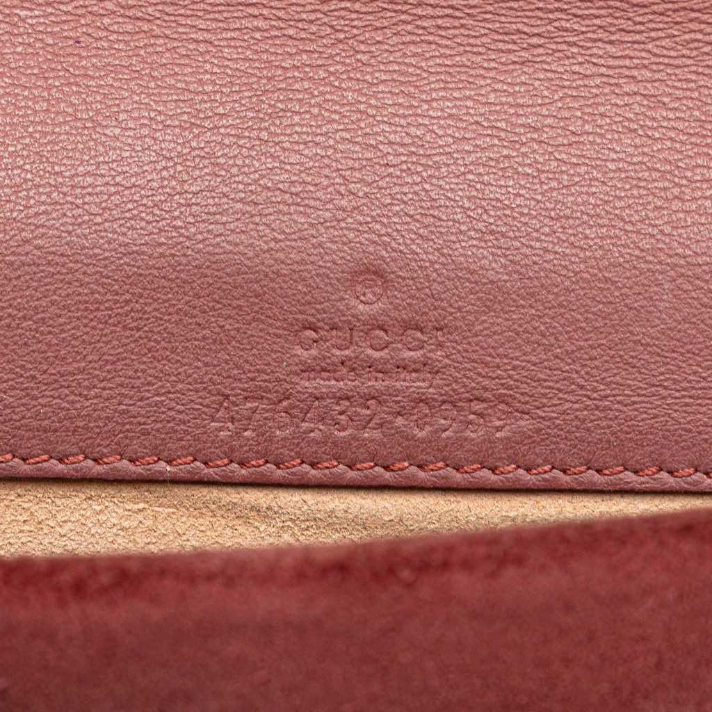 Gucci Super Mini GG Supreme Blooms Dionysus Crossbody - 5