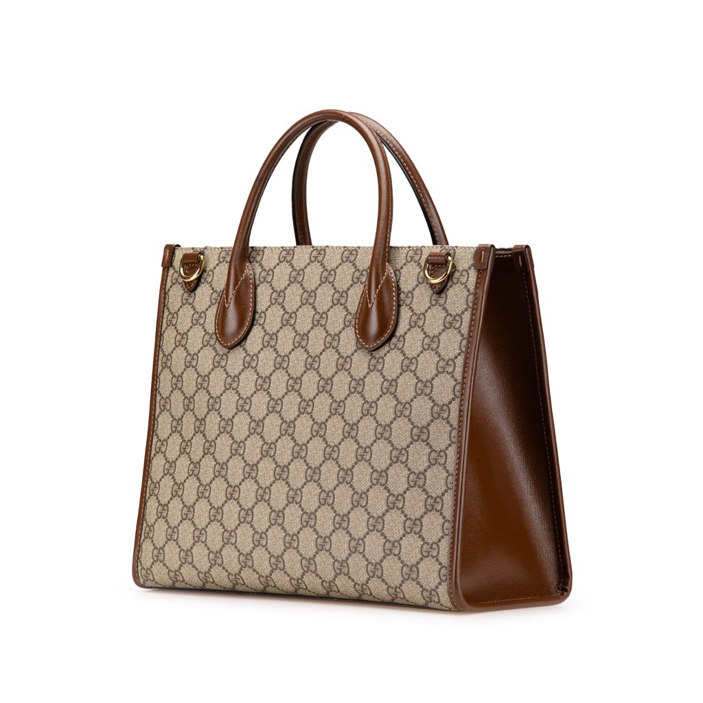 Gucci Small GG Supreme Interlocking G Tote - 2