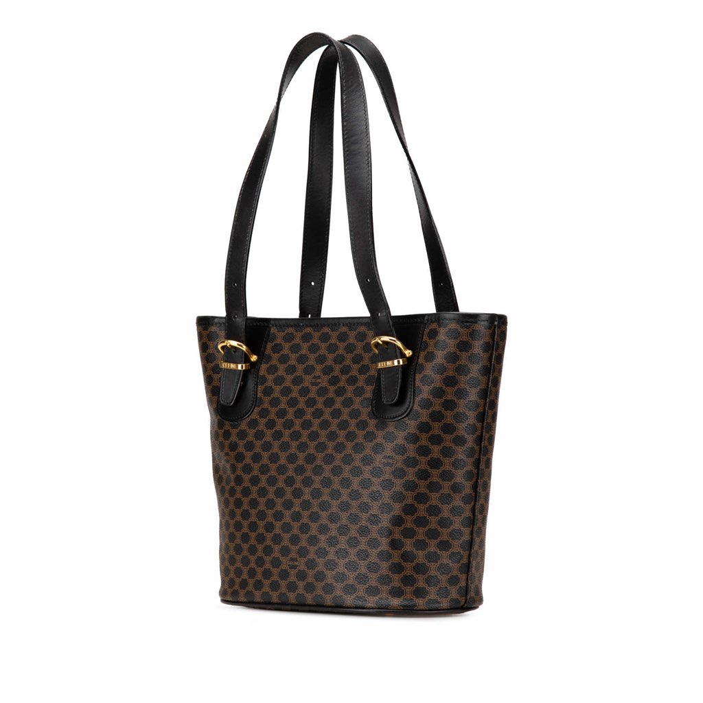 Celine Macadam Coated Canvas Tote - 2