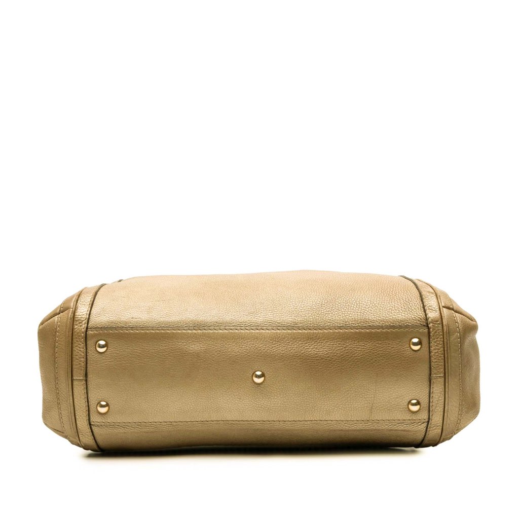 Gucci Large Leather Bella Tote - Image 6