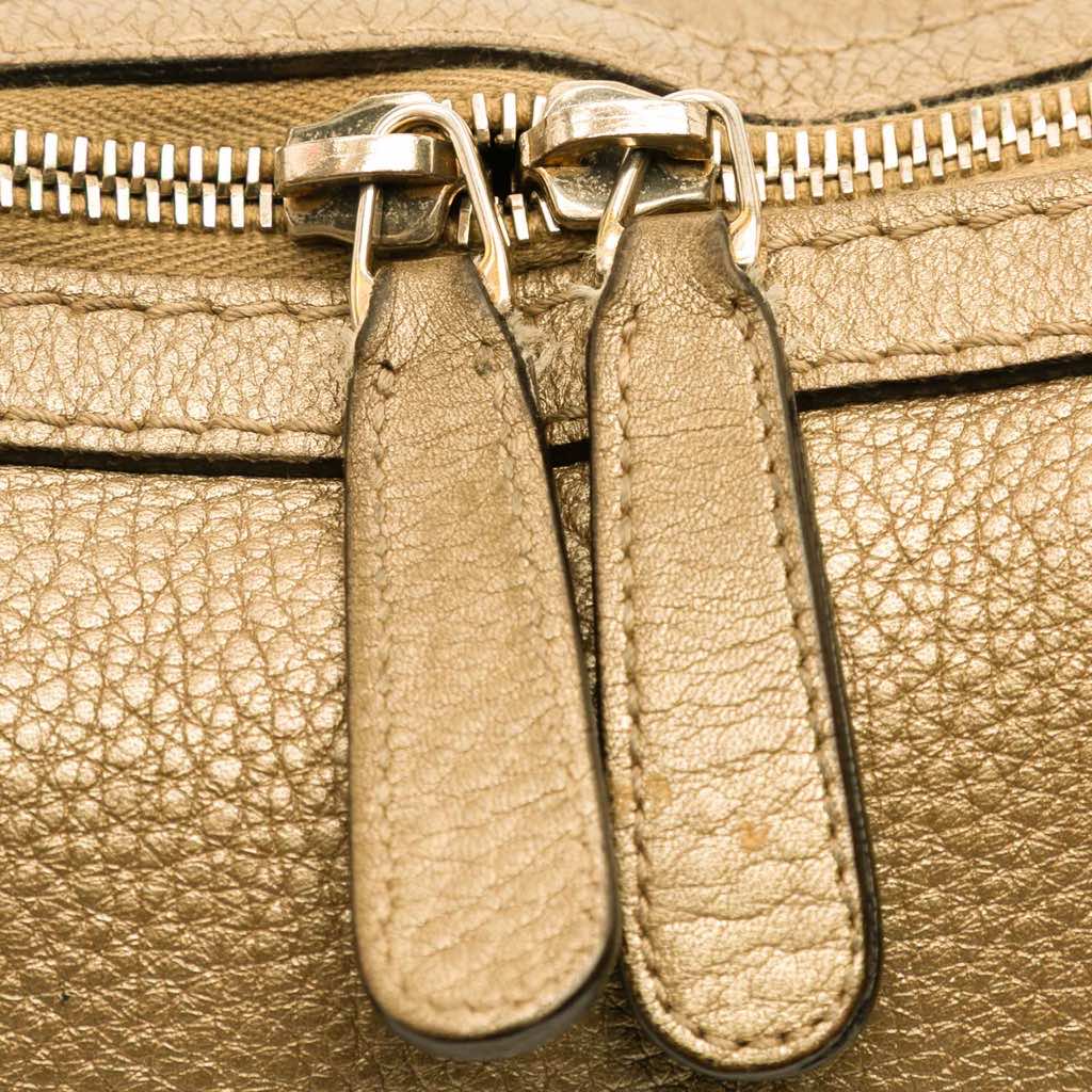 Gucci Large Leather Bella Tote - Detail 2